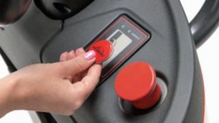Die Zugangskontrolle für das Linde connect Flottenmanagementsystem Zugangskontrolle für die N20 Kommissionierer von Linde Material Handling
