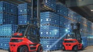 Linde Linde BlueSpot™ bei einem Getränkeliferanten im Einsatz Linde Linde BlueSpot™ bei einem Getränkeliferanten im Einsatz