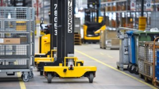 Linde Load Trains bei Heidelberger Druckmaschinen AG Linde Load Trains bei Heidelberger Druckmaschinen AG