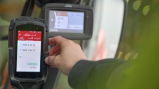 Fahraufträge einfach per Linde Truck Call App koordinieren Die Linde Truck Call App im Einsatz