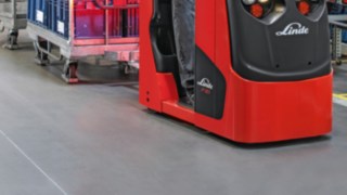 Linde P20 Schlepper Linde P20 Schlepper im Einsatz